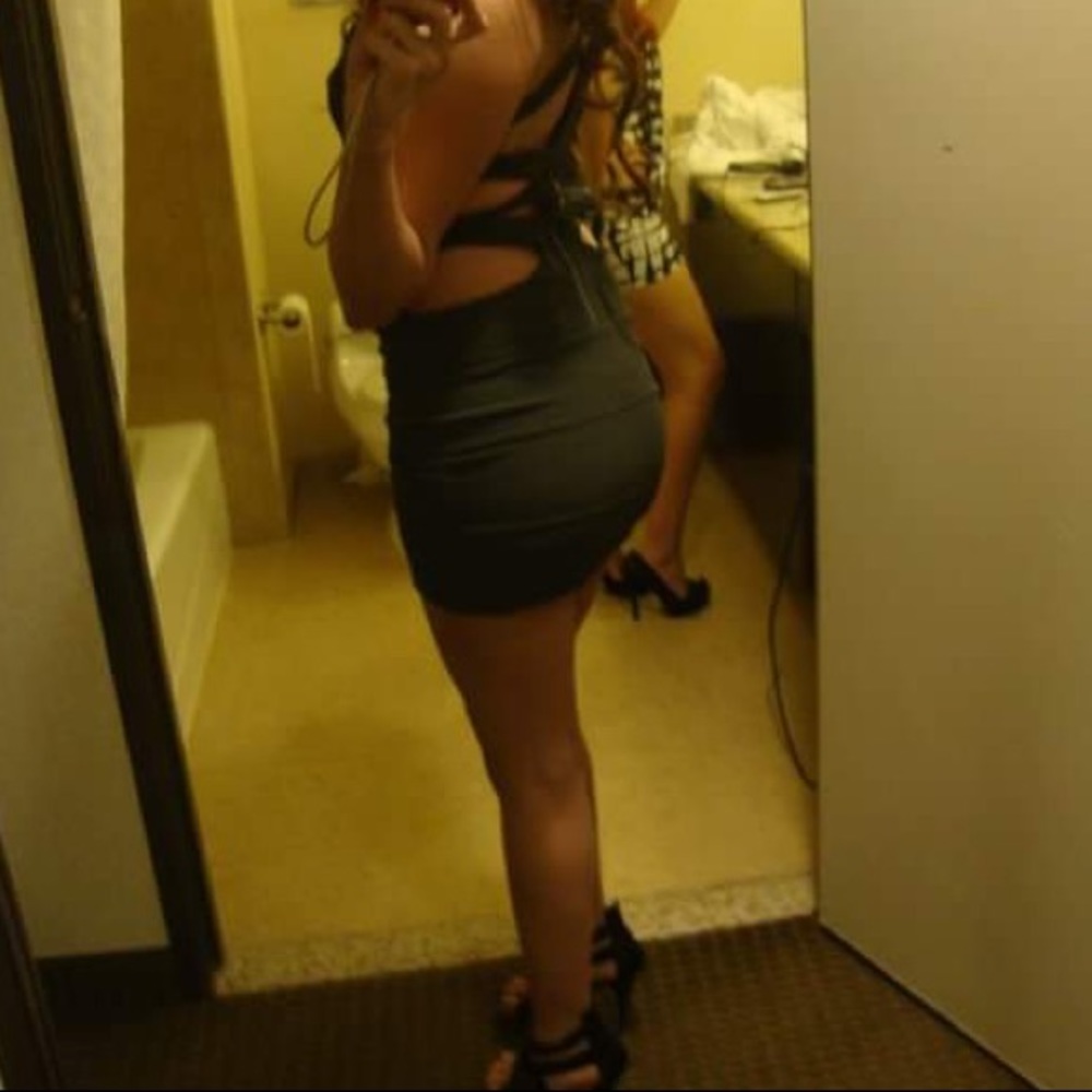 Olive Bodycon Party Dress